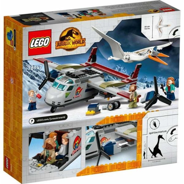 Lego Jurassic World 76947 : Quetzalcoatlus Plane Ambush