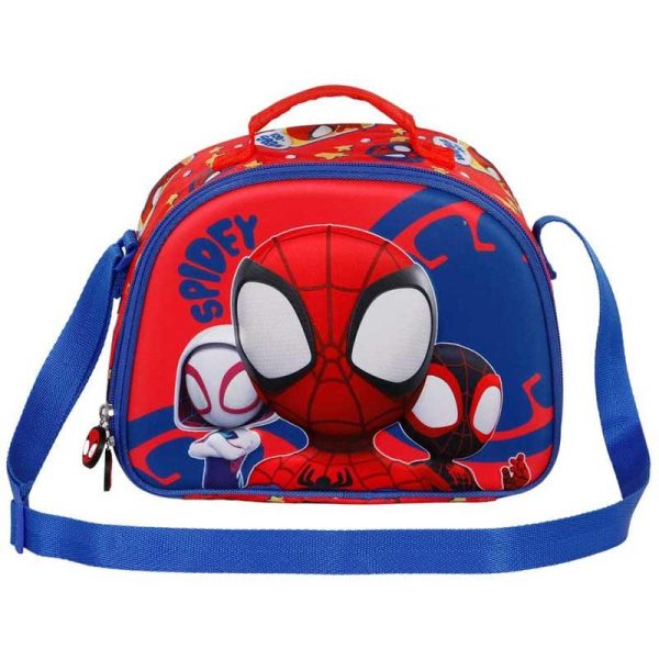 Spidey & Friends 3D Lunch Bag Σχολικό Τσαντάκι Φαγητού - Karactermania