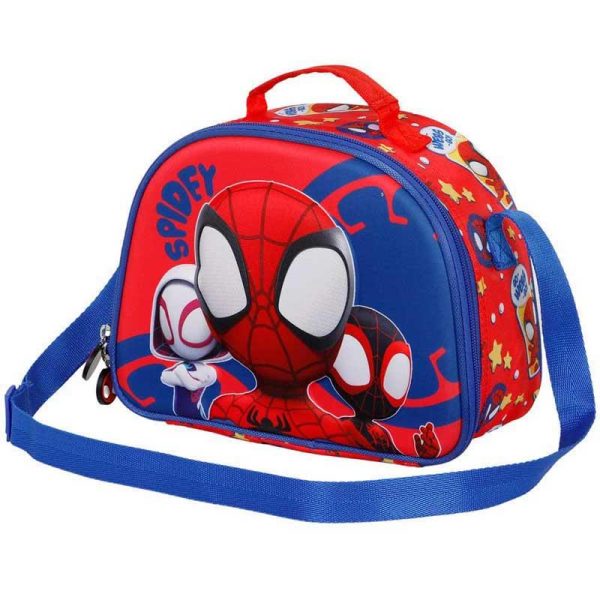 Spidey & Friends 3D Lunch Bag Σχολικό Τσαντάκι Φαγητού - Karactermania