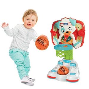 Baby Clementoni Βρεφικό Εκπαιδευτικό Παιχνίδι Μπασκετάκιας Με Μπάλα