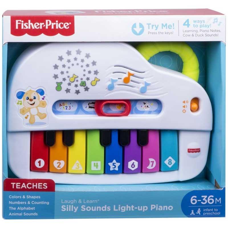 Fisher-Price Εκπαιδευτικό Πιάνο με Φώτα & Ήχους