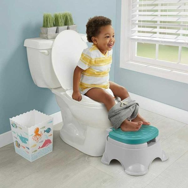 Fisher-Price Γιογιό Λεκάνη με Καπάκι 3 σε 1 Πράσινο