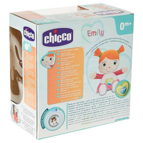Chicco Emily My First Love - Κούκλα Αγκαλιάς Πάνινη 25cm για Νεογέννητα