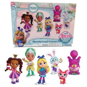 Disney Junior Alice’s Wonderland Bakery Friends - Σετ με 6 Φιγούρες 7εκ.