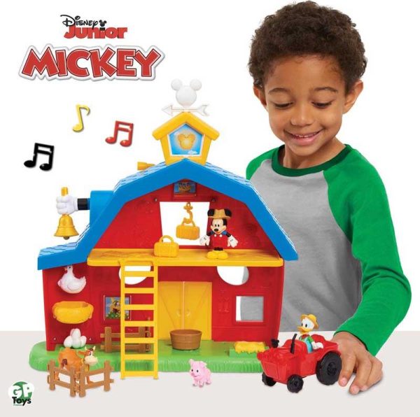 Disney Junior Mickey Mouse Barnyard Fun Playset - Η Φάρμα του Mickey με Φιγούρες Mickey & Donald
