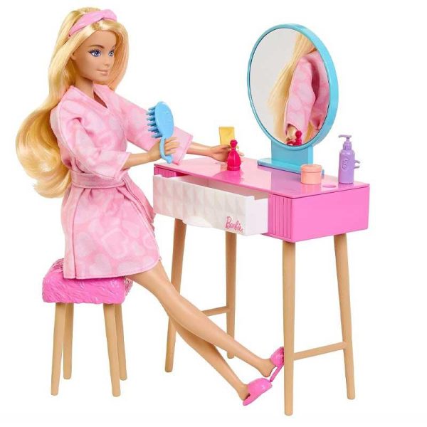 Barbie Bedroom - Το Υπνοδωμάτιο της Barbie με Κούκλα