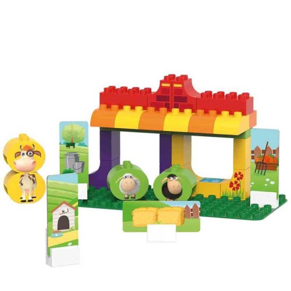 Biobuddi Farm - Παιδικά Οικολογικά Τουβλάκια για +1,5 ετών