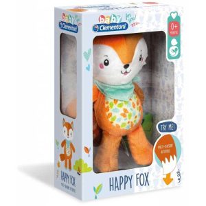 Baby Clementoni Happy Fox - Λούτρινο Αλεπού για Νεογέννητα
