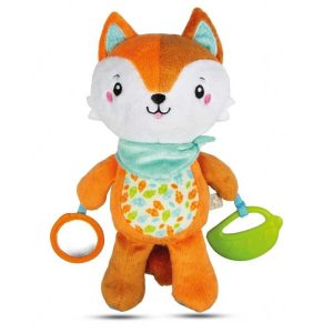 Baby Clementoni Happy Fox - Λούτρινο Αλεπού για Νεογέννητα