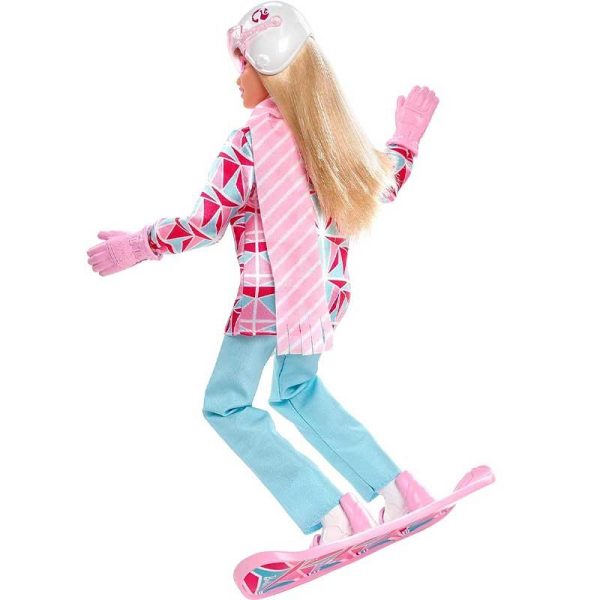 Barbie You Can Be Anything : Κούκλα Αθλήτρια του Snowboard Ξανθιά #HCN32