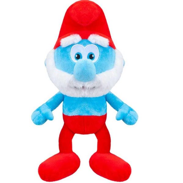 The Smurfs Μπαμπαστρουμφ Λούτρινο 32εκ