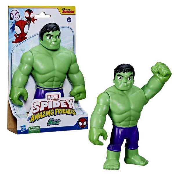 Marvel Spidey and his Amazing Friends: Supersized Hulk Φιγούρα 22cm