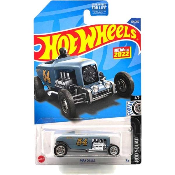 Hot Wheels Rod Squad Max Steel - Αυτοκινητάκι