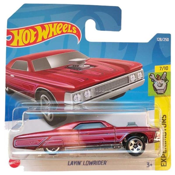 Hot Wheels Experimotors Layin' Lowrider - Αυτοκινητάκι