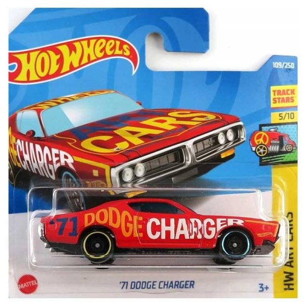 Hot Wheels HW Art Cars '71 Dodge Charger - Αυτοκινητάκι