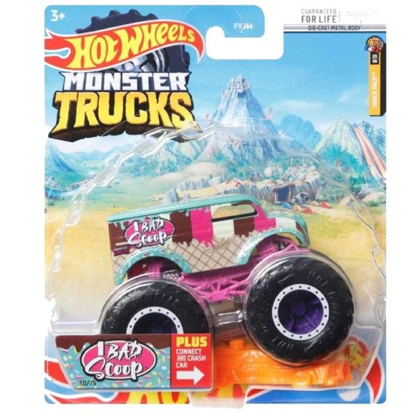 Hot Wheels Monster Trucks 1 Bad Scoop - Αυτοκινητάκι