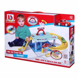 Bburago My 1st Tune Up Garage - Πίστα με Αυτοκινητάκι VW Beetle