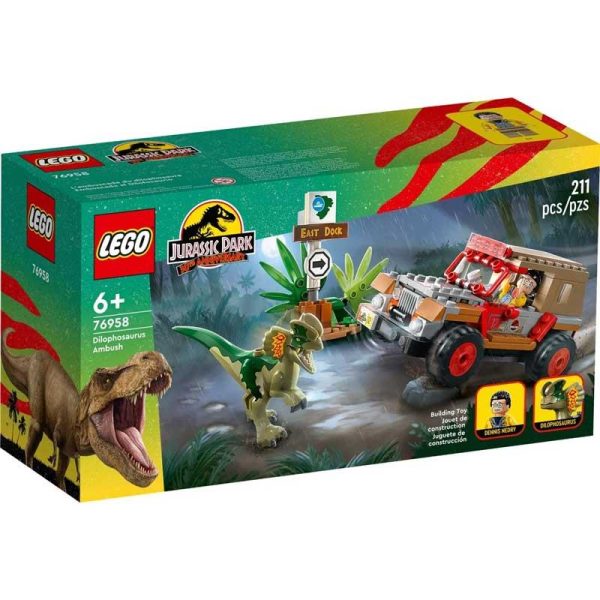 Lego Jurassic World 76958 : Dilophosaurus Ambush