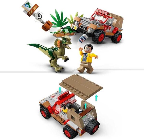 Lego Jurassic World 76958 : Dilophosaurus Ambush