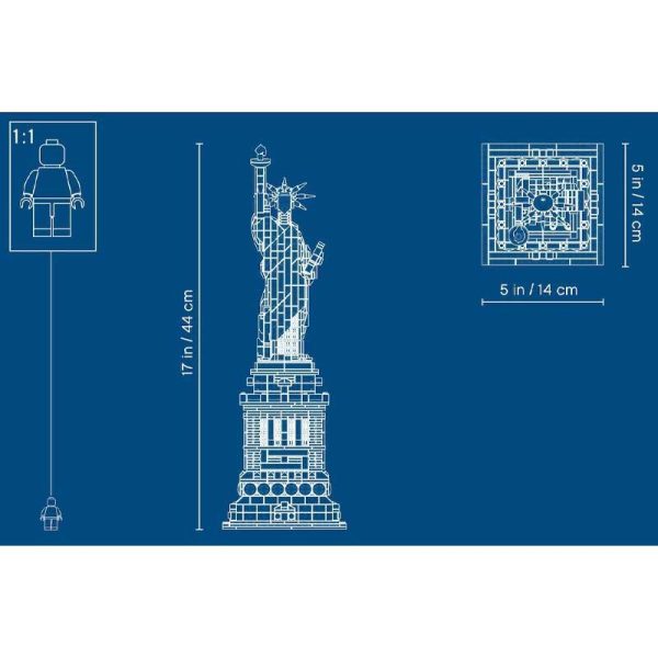 Lego Architecture 21042 : Statue Of Liberty, New York