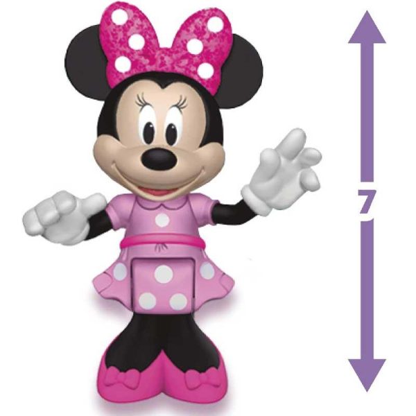 Disney Junior Minnie Mouse Bow Home Playset - Το Σπίτι της Minnie με Φιγούρες Minnie & Snowpuff