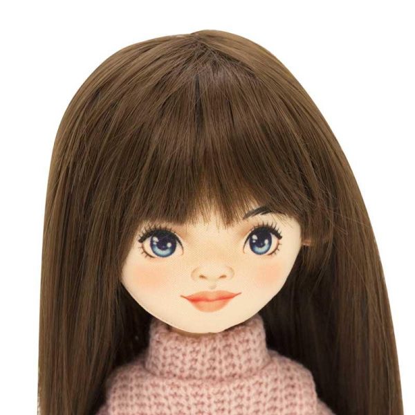 Orange Toys Sweet Sisters: Πάνινη Χειροποίητη Κούκλα Sophie Denim Skirt 32εκ.