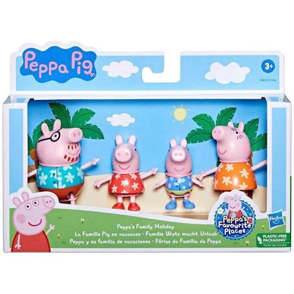 Peppa Pig Peppa's Family Holiday - Η Οικογένεια της Peppa σε Διακοπές