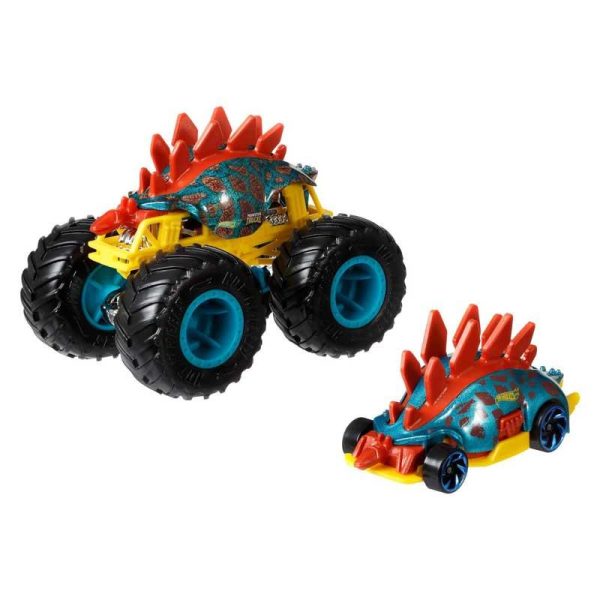 Hot Wheels Monster Trucks Motosaurus & Αυτοκινητάκι