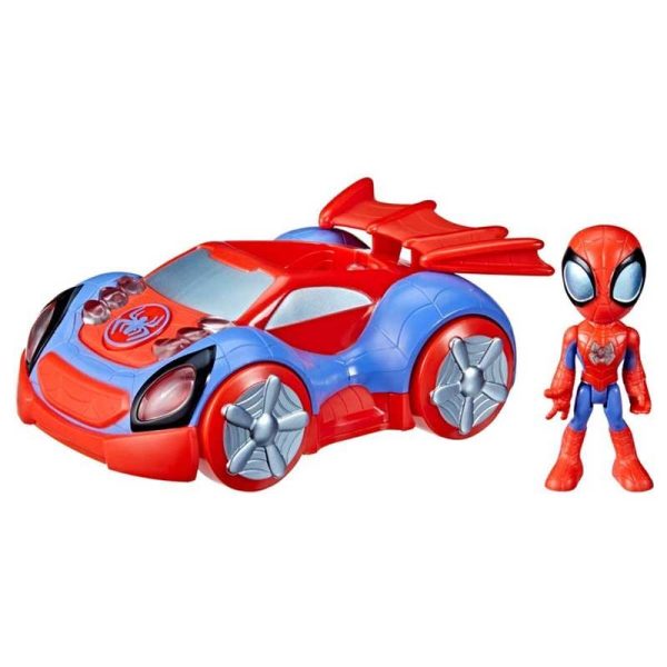 Marvel Spidey Glow Tech Web- Crawler Όχημα & Φιγούρα Spidey