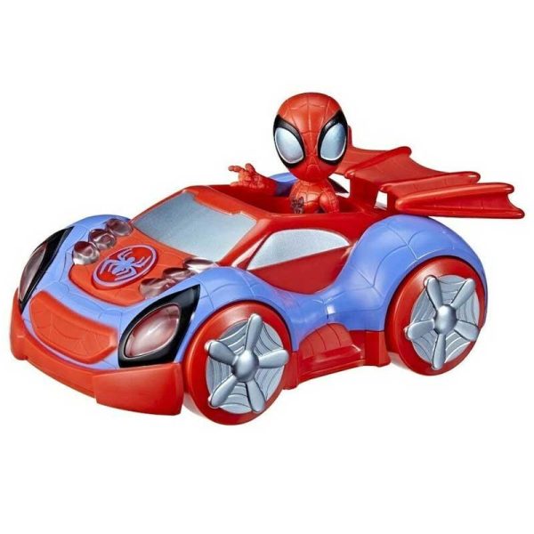 Marvel Spidey Glow Tech Web- Crawler Όχημα & Φιγούρα Spidey