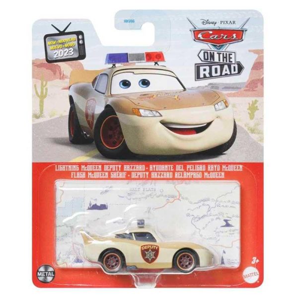 Disney Pixar Cars Lightning McQueen Deputy Hazard - Αυτοκινητάκι