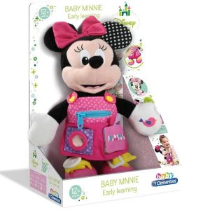 Baby Clementoni Disney Minnie Mouse Early Learning Montessori - Εκπαιδευτικό Λούτρινο Minnie 38cm