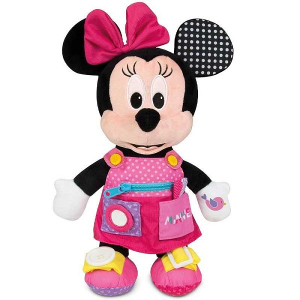 Baby Clementoni Disney Minnie Mouse Early Learning Montessori - Εκπαιδευτικό Λούτρινο Minnie 38cm