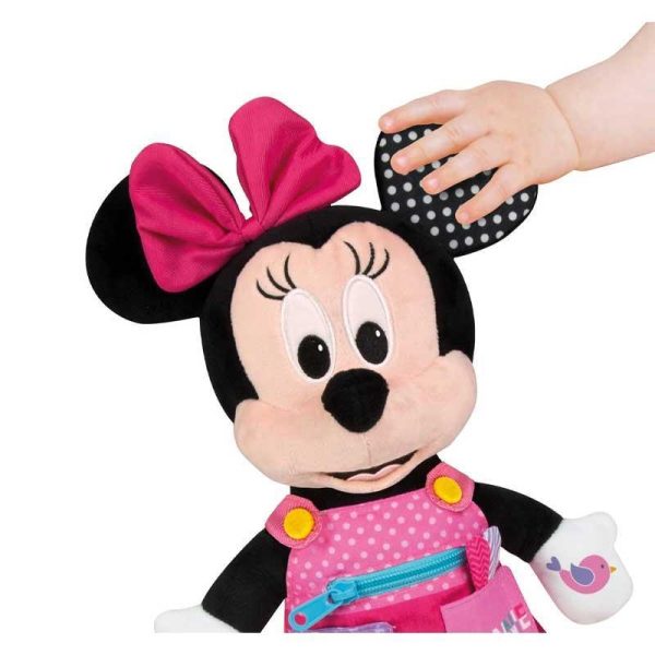 Baby Clementoni Disney Minnie Mouse Early Learning Montessori - Εκπαιδευτικό Λούτρινο Minnie 38cm