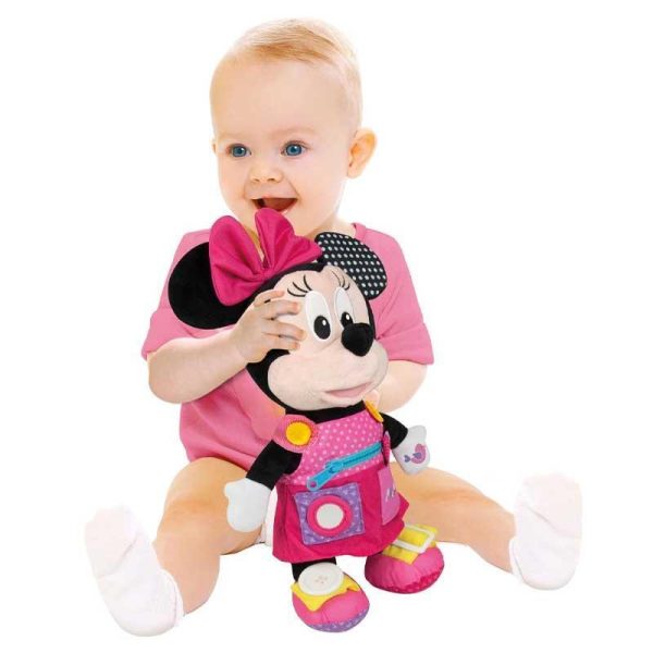 Baby Clementoni Disney Minnie Mouse Early Learning Montessori - Εκπαιδευτικό Λούτρινο Minnie 38cm