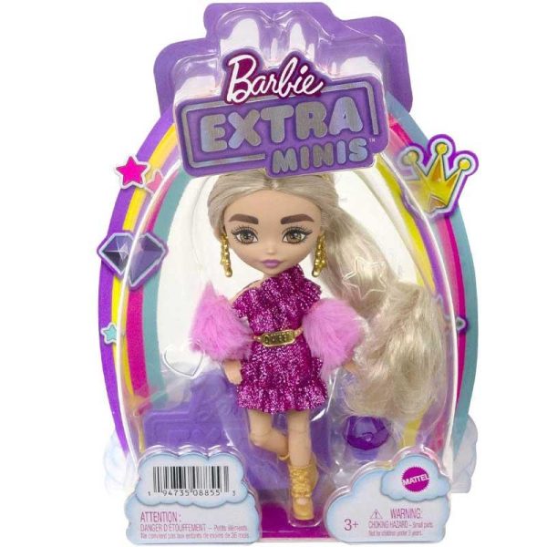 Barbie Extra Minis - Κούκλα Ξανθιά 14cm