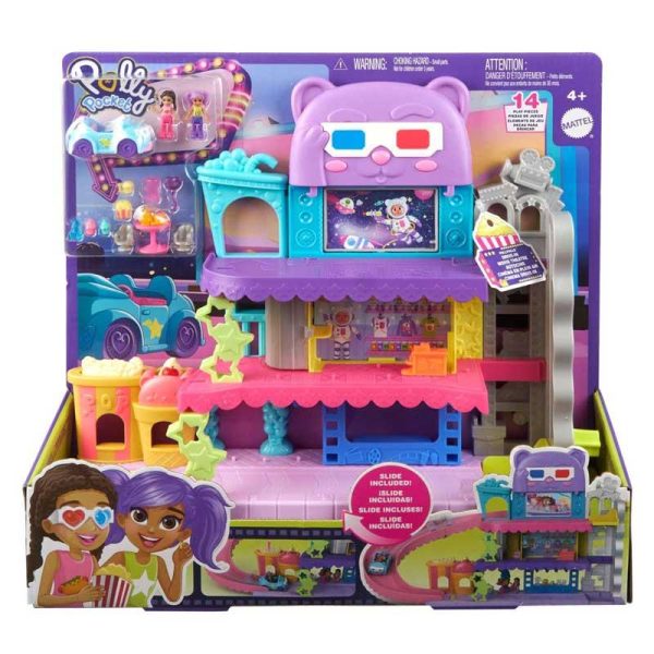 Polly Pocket Pollyville - Drive-in Movie Theater