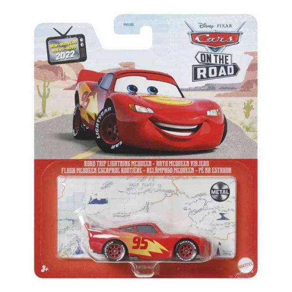 Disney Pixar Cars Road Trip Lightning McQueen - Αυτοκινητάκι