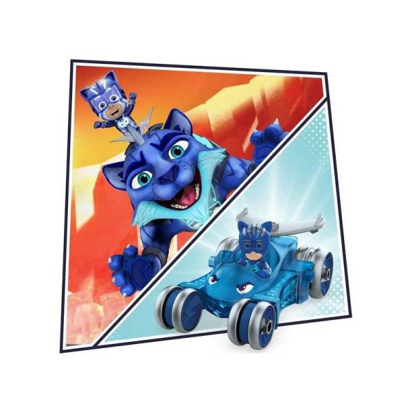 PJ Masks Animal Power Cat-Car - Όχημα με Φιγούρα Cat Boy