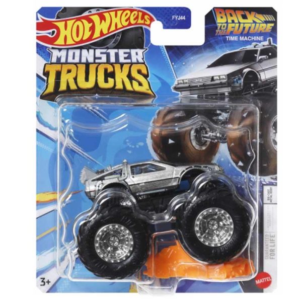 Hot Wheels Monster Trucks ΄Back To The Future΄ Time Machine - Αυτοκινητάκι