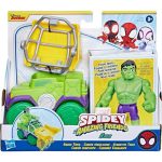 Marvel Spidey Smash Truck - Όχημα & Φιγούρα Hulk 10cm
