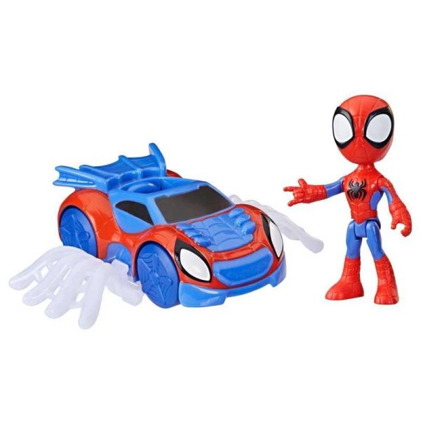 Marvel Spidey Web-Crawler - Όχημα & Φιγούρα Spidey 10cm