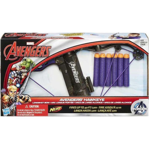 Marvel Avengers Nerf Hawkeye Longshot Bow - Τόξο του Hawkeye