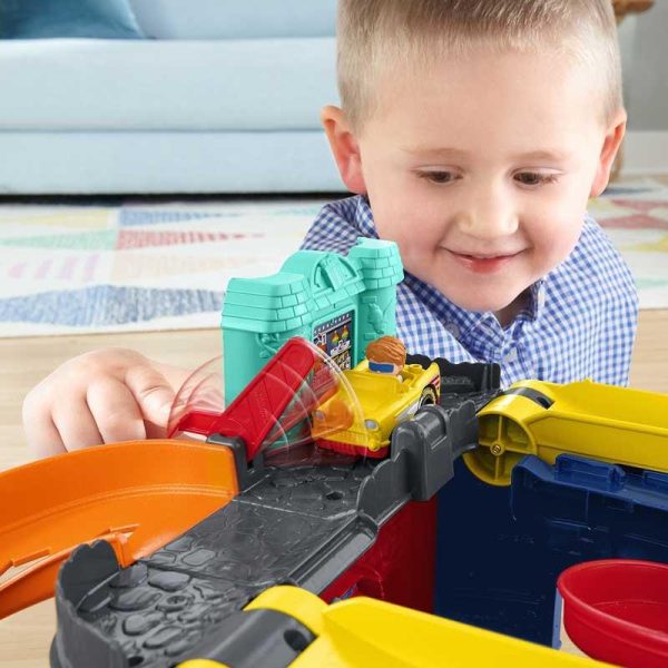 Fisher-Price Little People Sit 'n Skyway - Μεγάλο Γκαράζ - Πίστα με 2 Αυτοκινητάκια