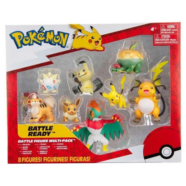 Pokemon Battle Figure Multi-Pack - Φιγούρες 8τεμ. PKW2687