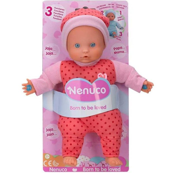 Nenuco Papa.. Mama... - Μωρό 25cm με Ήχους