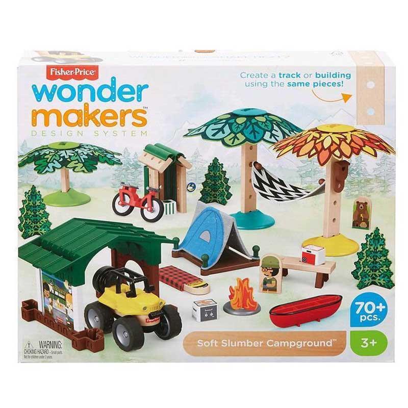 Fisher-Price Soft Slumber Campground - Παιχνίδι Κατασκευής 'Κατασκήνωση' Wonder Makers
