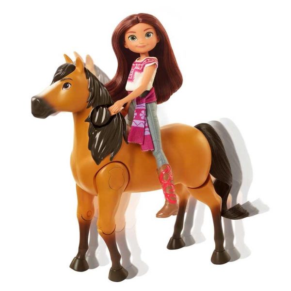 Dreamworks Spirit Movie Ride Together Lucky & Spirit - Σετ Κούκλα Spirit & Άλογο