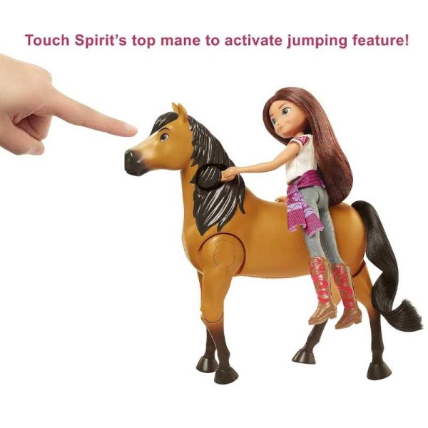 Dreamworks Spirit Movie Ride Together Lucky & Spirit - Σετ Κούκλα Spirit & Άλογο