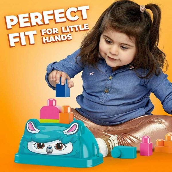 Fisher-Price Mega Bloks Happy Lama - Κουβάς με Τουβλάκια 25τμχ